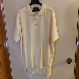 Orvis Light Yellow Polo Shirt XXL